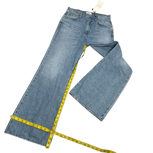 Citizens of Humanity Rosanna High Rise Wide Leg Jeans Horizon Wash Size 26 - Picture 4 of 9